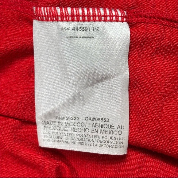 Nike Dri-Fit Touch Long Sleeve Pullover Hoodie-Red-Men Size XL - Picture 7 of 7